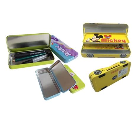 metal pencil box bulk|large pencil boxes in bulk.